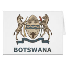 Vintage Botswana Cards