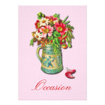 Vintage Bouquet Announcements