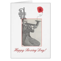 Vintage Boxing Day Card
