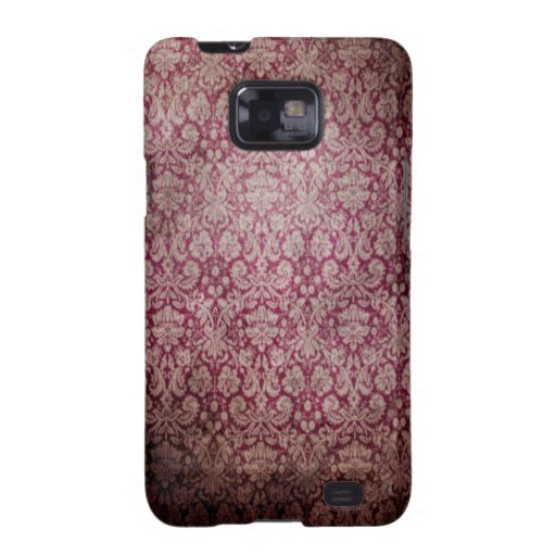 Vintage Burgundy Samsung Galaxy Case
