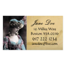 Vintage Business Card