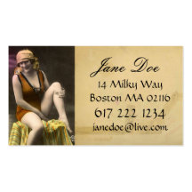 Vintage Business Card