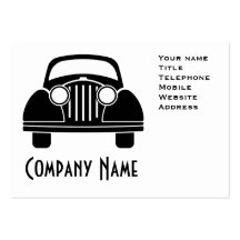 Vintage Car Business Card