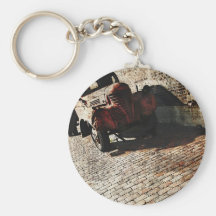 vintage car keychain