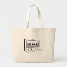 vintage cassette tape bags