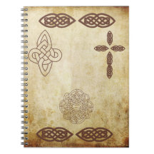 Vintage Celtic Knot Notebook