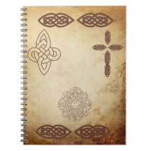 Vintage Celtic Knot Notebook