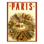 Vintage Change of Address, Paris, Arc de Triomphe Post Card