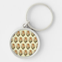 Vintage Cherubs Keychain