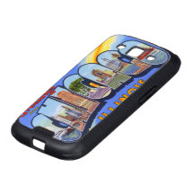 Vintage Chicago Postcard Art Samsung Galaxy S3 Case