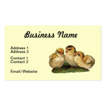 Vintage Chicks Business Card