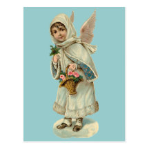 Vintage Christmas Angel Postcards