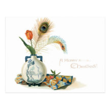Vintage Christmas Card Postcards