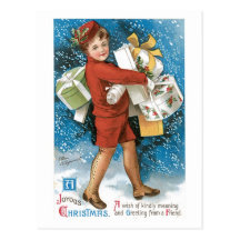Vintage Christmas Greeting Postcards