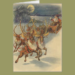 Vintage Christmas Thank You Cards cards