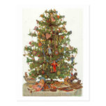 Vintage Christmas Tree Post Card
