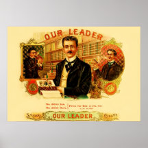 Vintage Cigar Box Label Posters