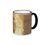 Vintage Cinderella and Fairy Godmother Coffee Mugs