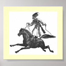 Vintage Circus Act Poster