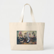 Vintage CIRCUS trapeze horses arena Bags