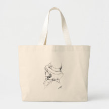 Vintage Cloche Hat Tote Bag
