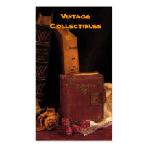 Vintage Collectibles Business Card Templates
