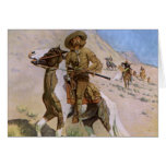 Vintage Cowboy, The Scout by Remington Card