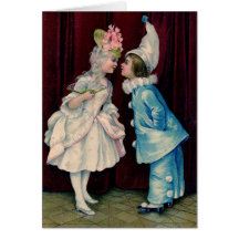 Vintage Custome Halloween Card