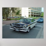 Vintage Dodge Car Poster