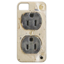 Vintage Electrical Outlet iPhone 5 Cover