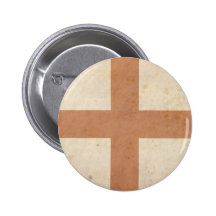 Vintage England Flag Buttons