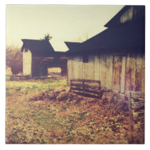 Vintage Farm Barns Tile