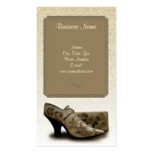 Vintage Fashion Business Card