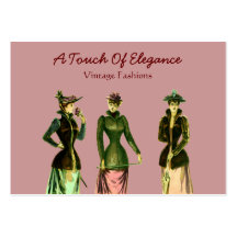 Vintage Fashions Business Card