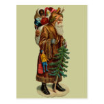 Vintage Father Christmas Post Cards
