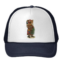 Vintage Father Christmas Trucker Hat