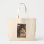 Vintage Female Photograph Canvas Bag