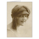Vintage Flapper (6) Greeting Card