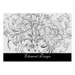 Vintage Floral Business Card
