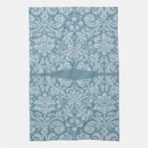 Vintage floral pattern art nouveau towels