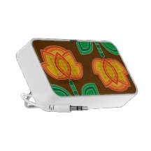 Vintage Flower Pattern Speaker