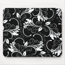 vintage flowers mouse mats