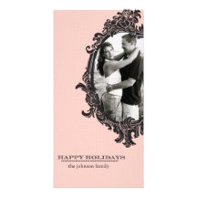 Vintage Frame Personalized Photo Card