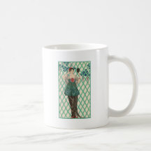 Vintage French Fashion Coffee Mugs