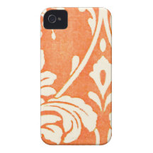 Vintage French Textile Arabesques iPhone 4 Case-Mate Cases
