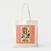 Vintage Garden Cuties Tote Tote Bags