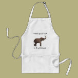Vintage Good Luck Elephant in the Kitchen aprons