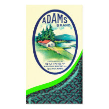 Vintage Grocery Business Card