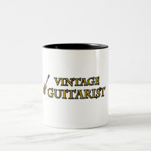 Vintage Guitarist Mug