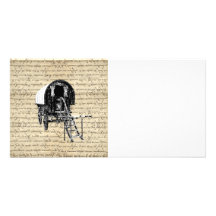 Vintage Gypsy wagon Photo Cards